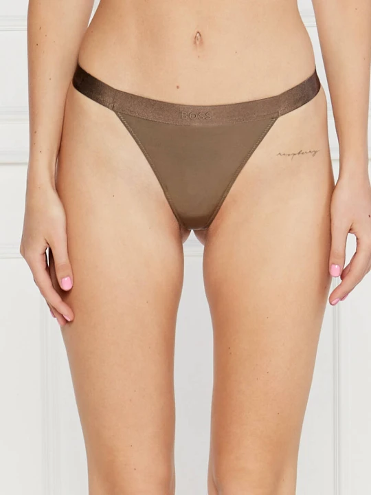 Zdjęcie produktu BOSS BLACK Stringi SELECT khaki