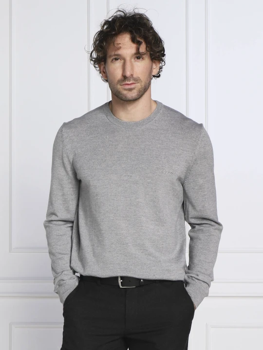 Zdjęcie produktu BOSS BLACK Sweter Botto-L | Regular Fit szary