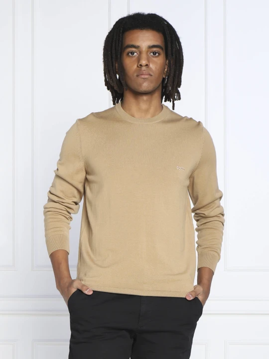 Zdjęcie produktu BOSS BLACK Sweter Botto-L | Regular Fit camel