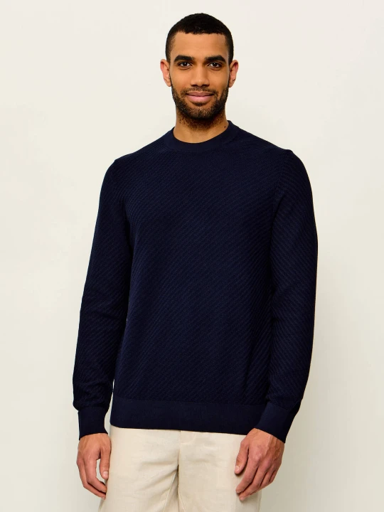 Zdjęcie produktu BOSS BLACK Sweter H-Lofranco | Regular Fit granatowy