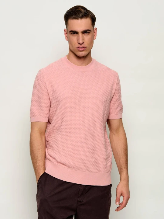 Zdjęcie produktu BOSS BLACK Sweter H-Nilton | Regular Fit różowy