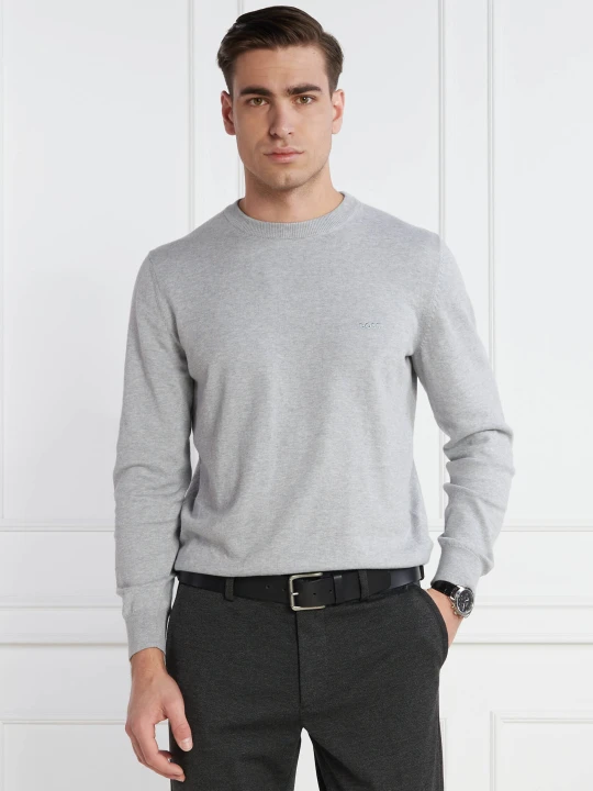 Zdjęcie produktu BOSS BLACK Sweter Pacas-L | Regular Fit szary