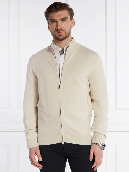 Zdjęcie produktu BOSS BLACK Sweter Palano-L | Regular Fit beżowy