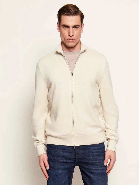 Zdjęcie produktu BOSS BLACK Sweter Upalano-L | Regular Fit beżowy