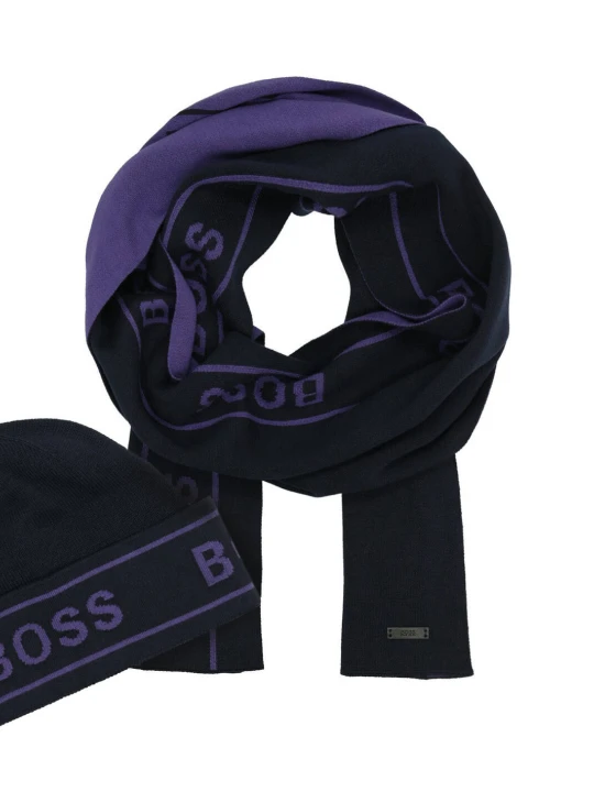 Zdjęcie produktu BOSS BLACK Szal + czapka Ulfino