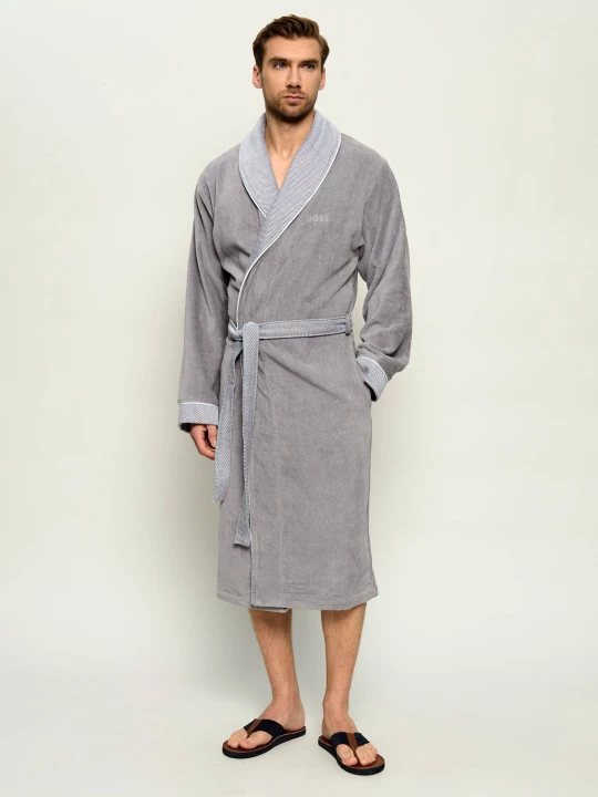 Zdjęcie produktu Boss Sleepwear Szlafrok LORD | Regular Fit szary