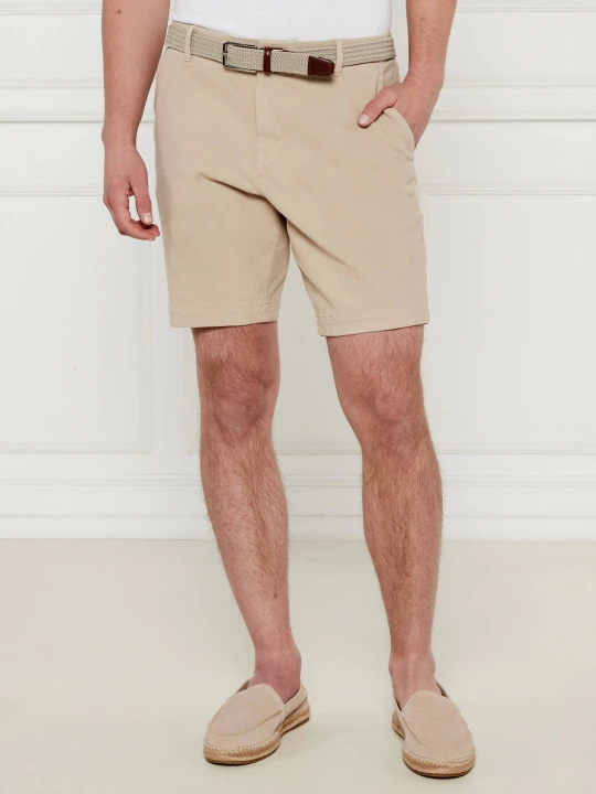 Zdjęcie produktu BOSS BLACK Szorty chino H-Slice | Slim Fit beżowy