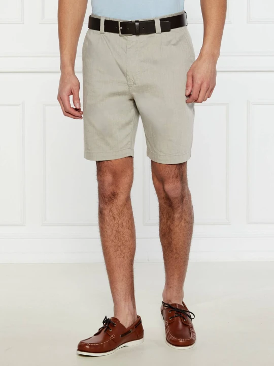 Zdjęcie produktu BOSS BLACK Szorty chino P-Perin | Tapered fit beżowy