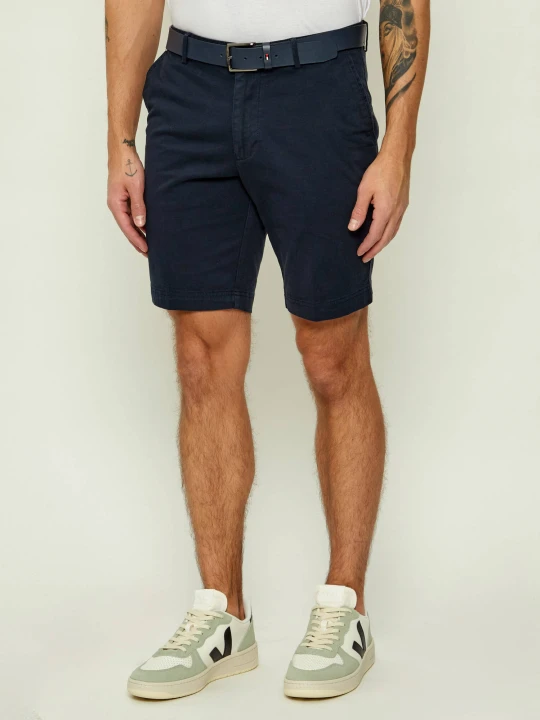 Zdjęcie produktu BOSS BLACK Szorty chino | Slim Fit granatowy