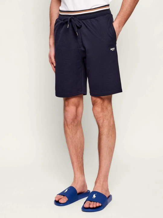 Zdjęcie produktu BOSS BLACK Szorty Iconic | Regular Fit granatowy