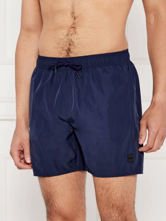 Zdjęcie produktu BOSS BLACK Szorty kąpielowe Dive | Regular Fit granatowy