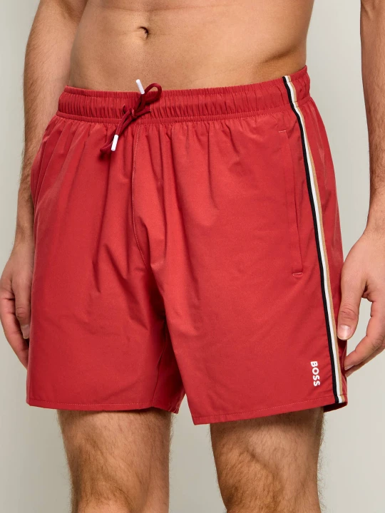 Zdjęcie produktu BOSS BLACK Szorty kąpielowe Iconic | Regular Fit czerwony