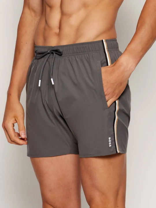 Zdjęcie produktu BOSS BLACK Szorty kąpielowe Iconic | Regular Fit szary