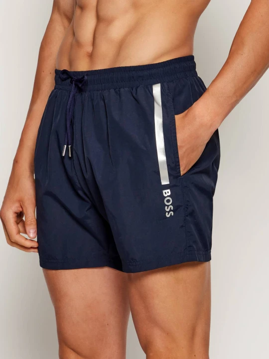 Zdjęcie produktu BOSS BLACK Szorty kąpielowe OLE | Regular Fit granatowy