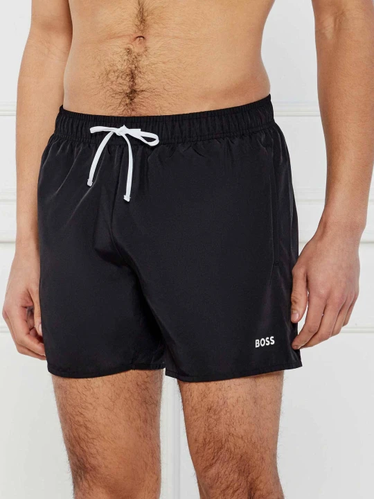 Zdjęcie produktu BOSS BLACK Szorty kąpielowe + ręcznik + plecak Beach Set | Regular Fit