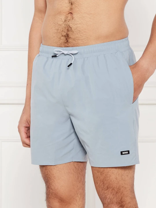 Zdjęcie produktu BOSS BLACK Szorty kąpielowe | Regular Fit szary