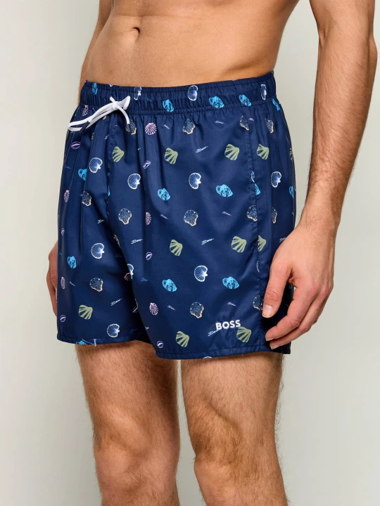 Zdjęcie produktu BOSS BLACK Szorty kąpielowe Sunfish | Regular Fit granatowy