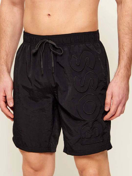 Zdjęcie produktu Boss Bodywear Szorty kąpielowe Whale | Regular Fit czarny