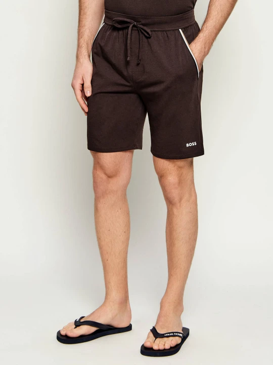 Zdjęcie produktu BOSS BLACK Szorty od piżamy Unique | Regular Fit brązowy