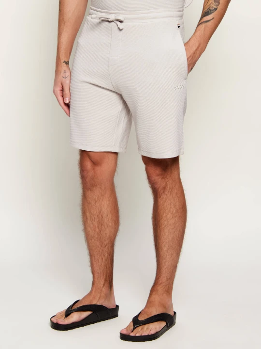 Zdjęcie produktu BOSS BLACK Szorty Rib | Regular Fit beżowy