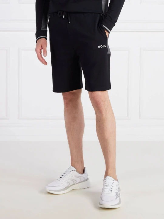Zdjęcie produktu BOSS BLACK Szorty Tracksuit | Regular Fit szary