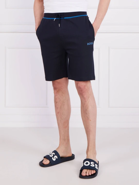 Zdjęcie produktu BOSS BLACK Szorty Tracksuit | Regular Fit granatowy