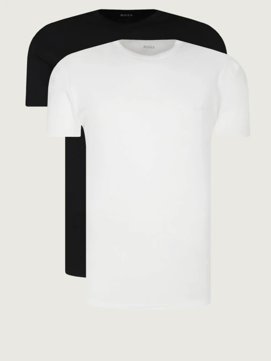 Zdjęcie produktu BOSS BLACK T-shirt 2-pack RN 2P Rib | Regular Fit biały