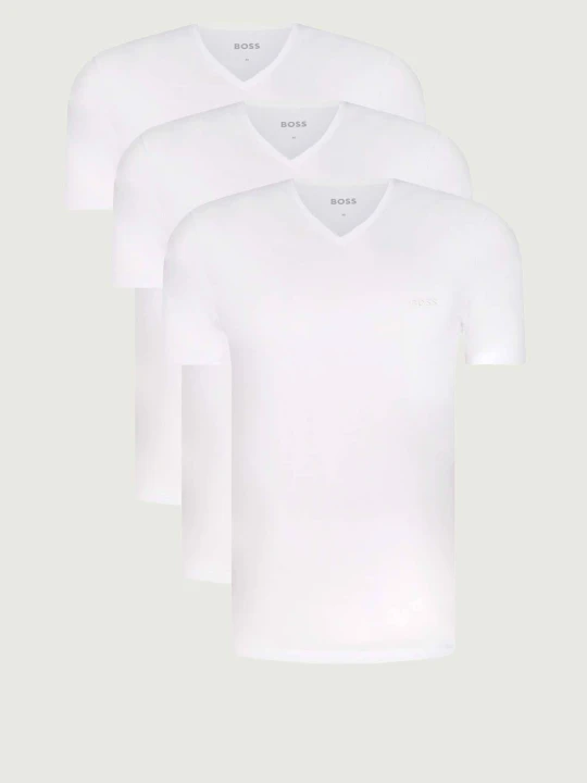 Zdjęcie produktu BOSS BLACK T-shirt 3-pack Classic | Regular Fit biały