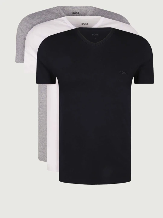 Zdjęcie produktu BOSS BLACK T-shirt 3-pack | Regular Fit szary