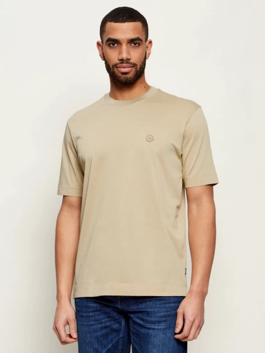 Zdjęcie produktu BOSS BLACK T-shirt C-Tames 98 | Regular Fit | mercerised beżowy