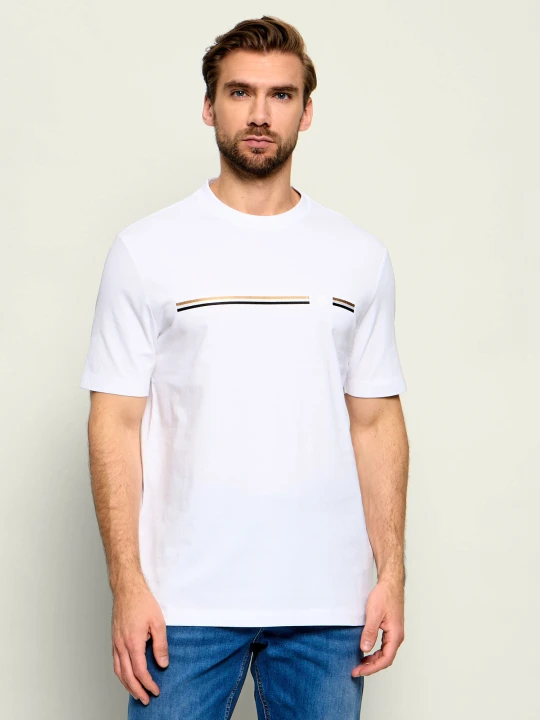 Zdjęcie produktu BOSS BLACK T-shirt C-Taut 41 | Regular Fit biały
