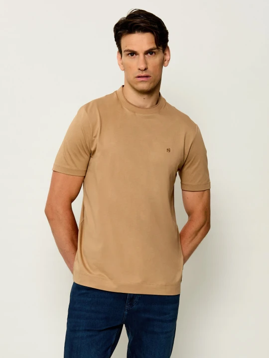 Zdjęcie produktu BOSS BLACK T-shirt C-Taut 82 | Regular Fit | mercerised camel