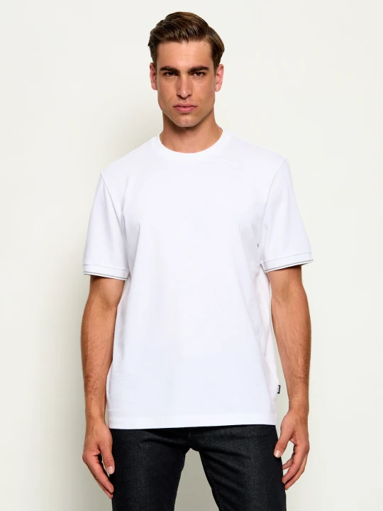 Zdjęcie produktu BOSS BLACK T-shirt C-Taut 90 | Regular Fit biały