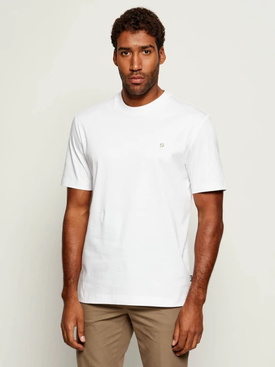 Zdjęcie produktu BOSS BLACK T-shirt C-Taut | Regular Fit | mercerised biały