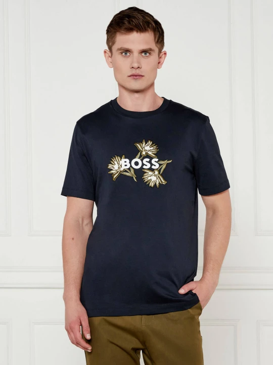 Zdjęcie produktu BOSS BLACK T-shirt C-Thompson 121 | Regular Fit granatowy