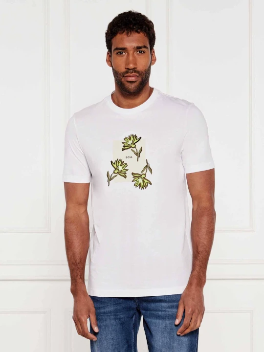 Zdjęcie produktu BOSS BLACK T-shirt C-Thompson 13 | Regular Fit biały