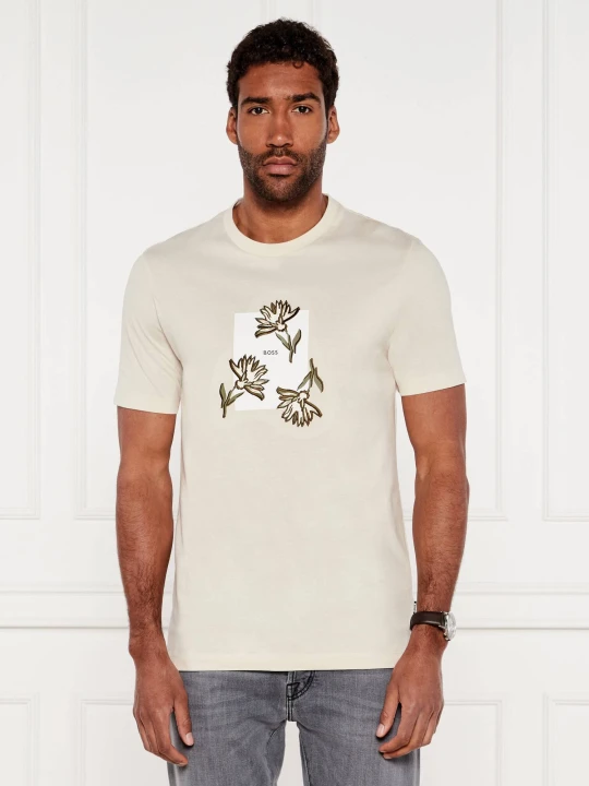 Zdjęcie produktu BOSS BLACK T-shirt C-Thompson 13 | Regular Fit beżowy