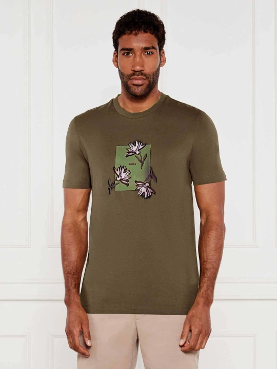 Zdjęcie produktu BOSS BLACK T-shirt C-Thompson 13 | Regular Fit khaki