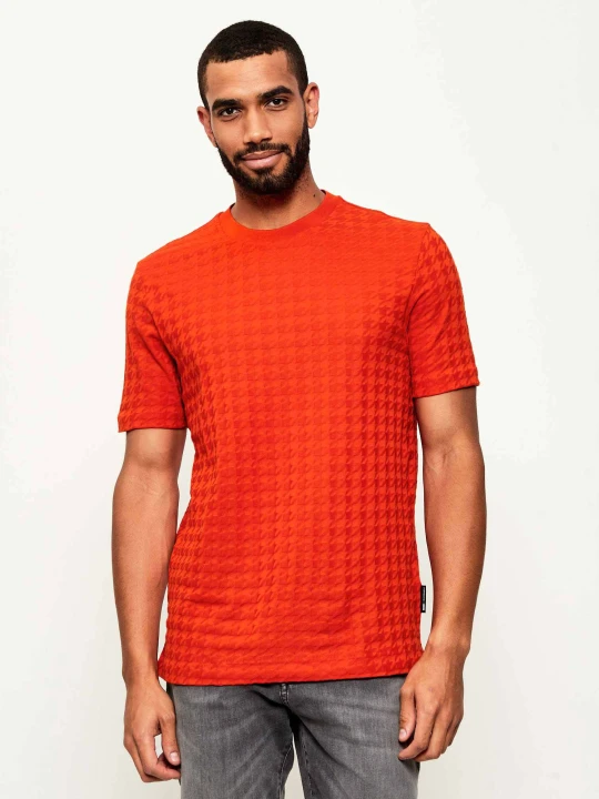 Zdjęcie produktu BOSS BLACK T-shirt C-Thompson 198_PS | Porsche x BOSS | Regular Fit pomarańczowy