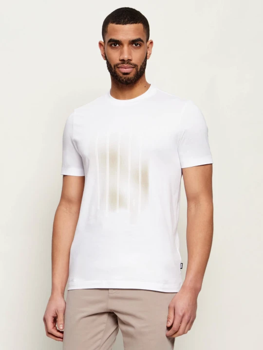 Zdjęcie produktu BOSS BLACK T-shirt C-Thompson 239 | Regular Fit biały