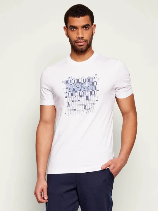 Zdjęcie produktu BOSS BLACK T-shirt C-Thompson 250 | Regular Fit biały
