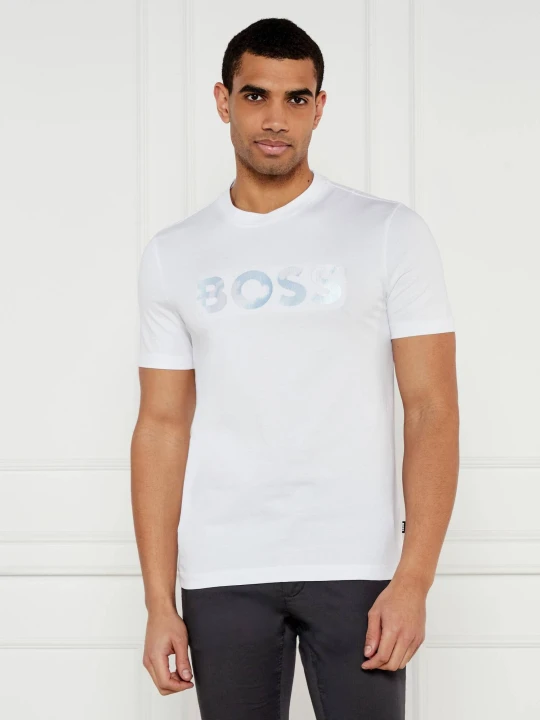 Zdjęcie produktu BOSS BLACK T-shirt C-Thompson 70 | Regular Fit biały