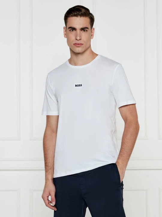 Zdjęcie produktu BOSS BLACK T-shirt Chris | Regular Fit biały