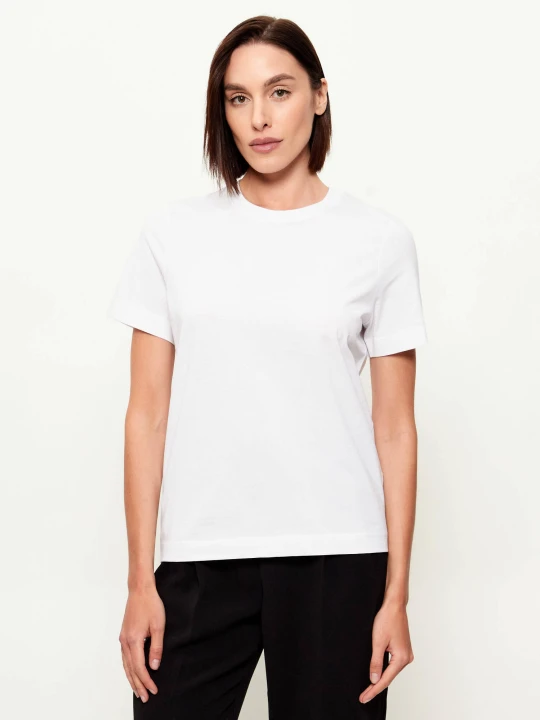 Zdjęcie produktu BOSS BLACK T-shirt Ecosa | Relaxed fit biały