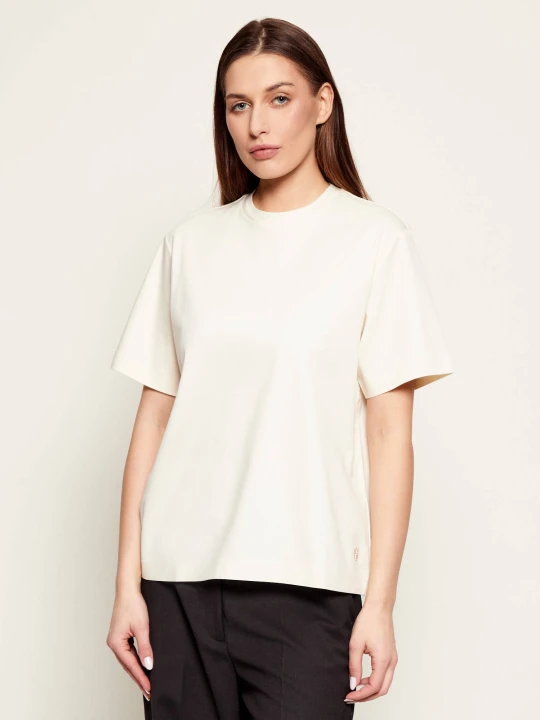 Zdjęcie produktu BOSS BLACK T-shirt Eharpa | Relaxed fit ecru
