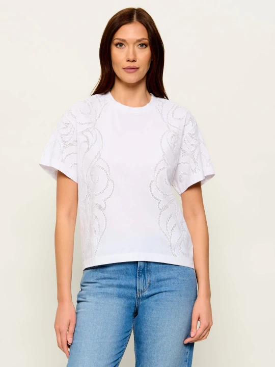 Zdjęcie produktu BOSS BLACK T-shirt Elne2 | Relaxed fit biały