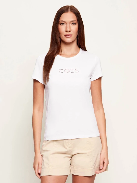 Zdjęcie produktu BOSS BLACK T-shirt Eventsa11 | Slim Fit biały