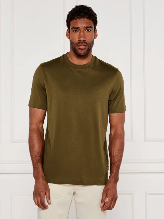 Zdjęcie produktu BOSS BLACK T-shirt H-Taut 81 | Regular Fit oliwkowy