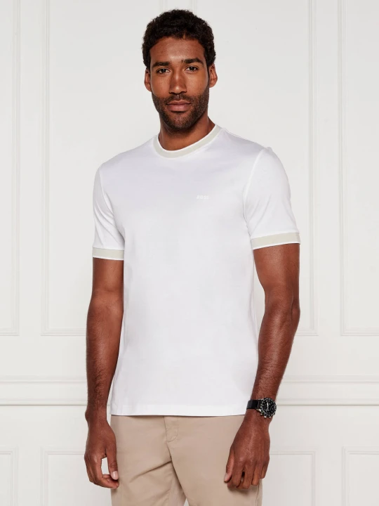 Zdjęcie produktu BOSS BLACK T-shirt H-Tessler 200 | Slim Fit | mercerised biały