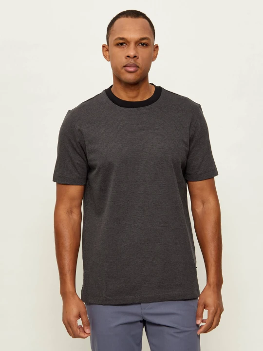 Zdjęcie produktu BOSS BLACK T-shirt H-Thompson 102 | Regular Fit grafitowy